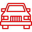 Red Car Icon