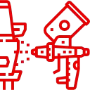 Spray Paint Red Icon
